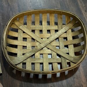 Rustic Brown Woven Basket